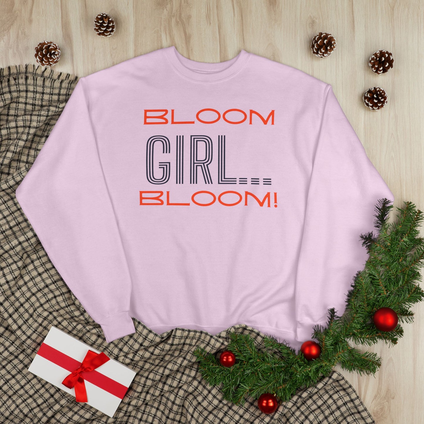 Triple Bloom Unisex EcoSmart® Crewneck Sweatshirt