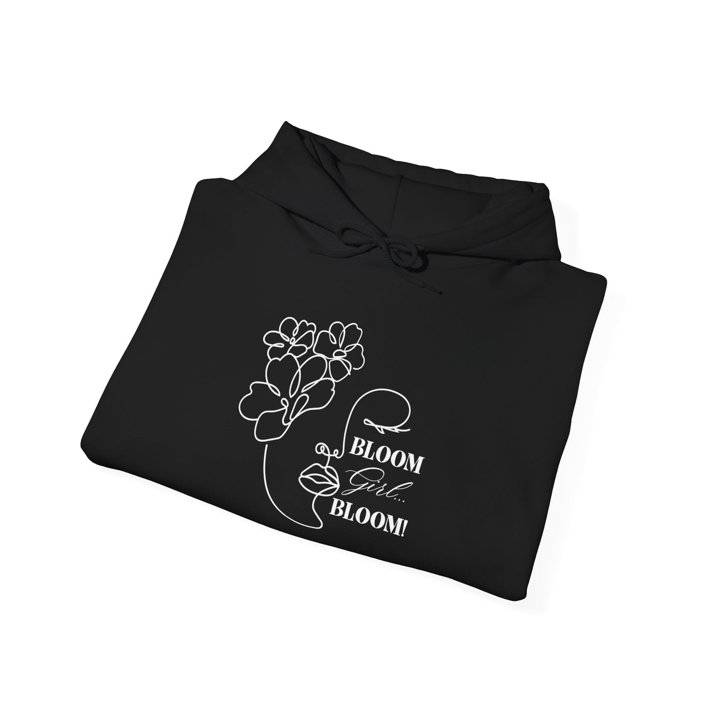 Bloom Face Unisex Heavy Blend™ Hooded Sweatshirt | “I’m In My BLOOM Girl Era” Pullover