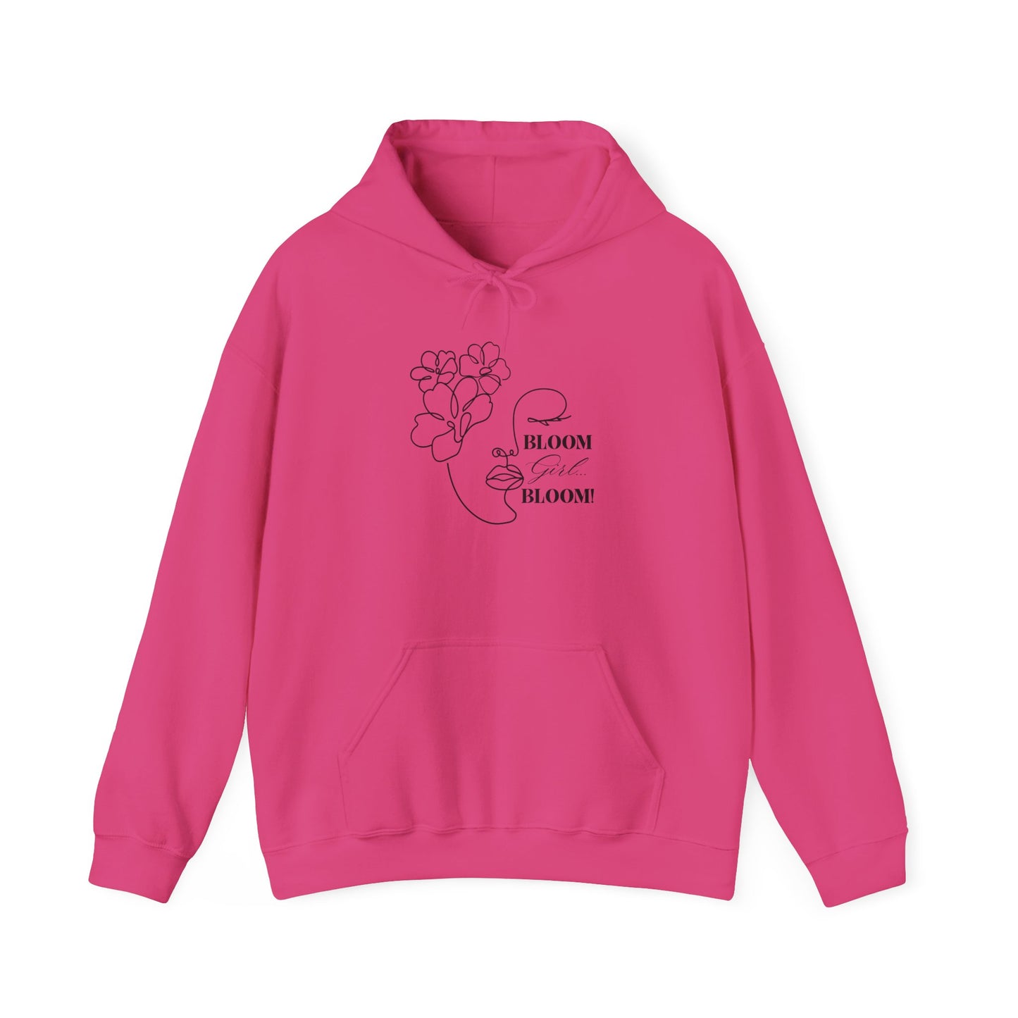 Bloom Face Unisex Heavy Blend™ Hooded Sweatshirt | “I’m In My BLOOM Girl Era” Pullover