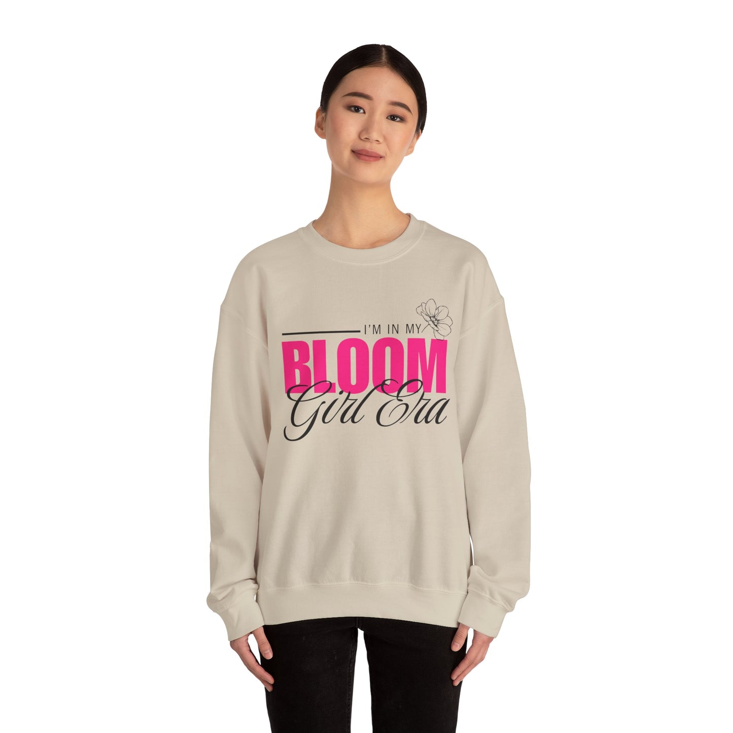 Bloom Girl Era Unisex Heavy Blend™ Crewneck Sweatshirt