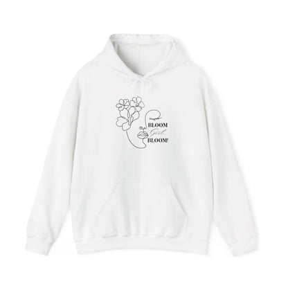 Bloom Face Unisex Heavy Blend™ Hooded Sweatshirt | “I’m In My BLOOM Girl Era” Pullover