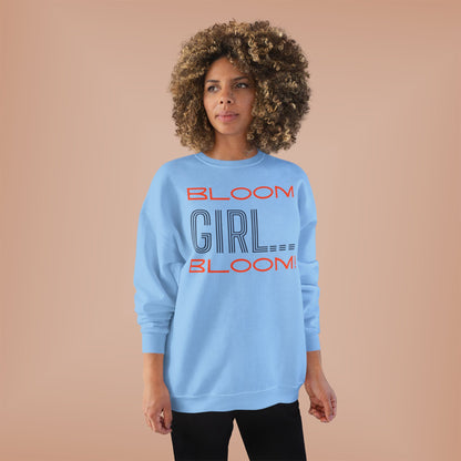 Triple Bloom Unisex EcoSmart® Crewneck Sweatshirt