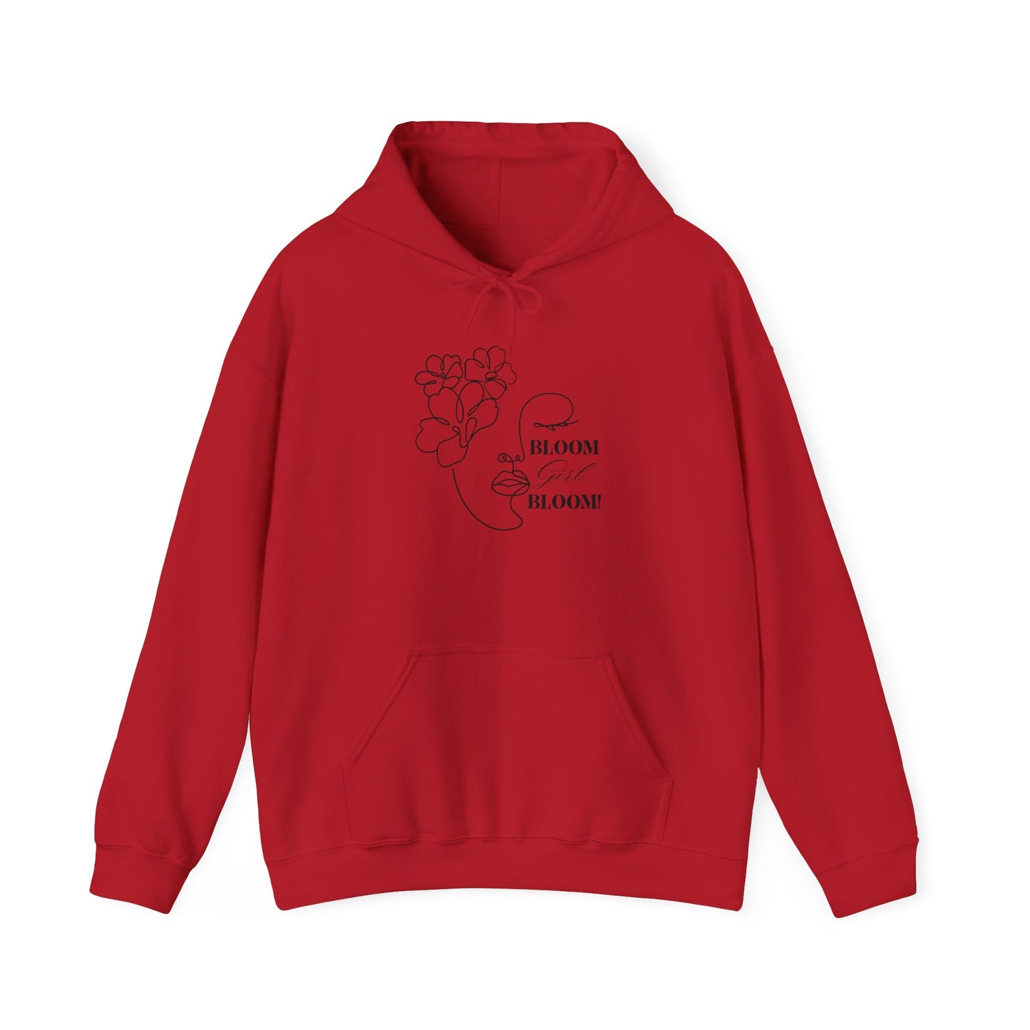 Bloom Face Unisex Heavy Blend™ Hooded Sweatshirt | “I’m In My BLOOM Girl Era” Pullover