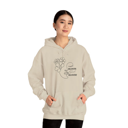 Bloom Face Unisex Heavy Blend™ Hooded Sweatshirt | “I’m In My BLOOM Girl Era” Pullover
