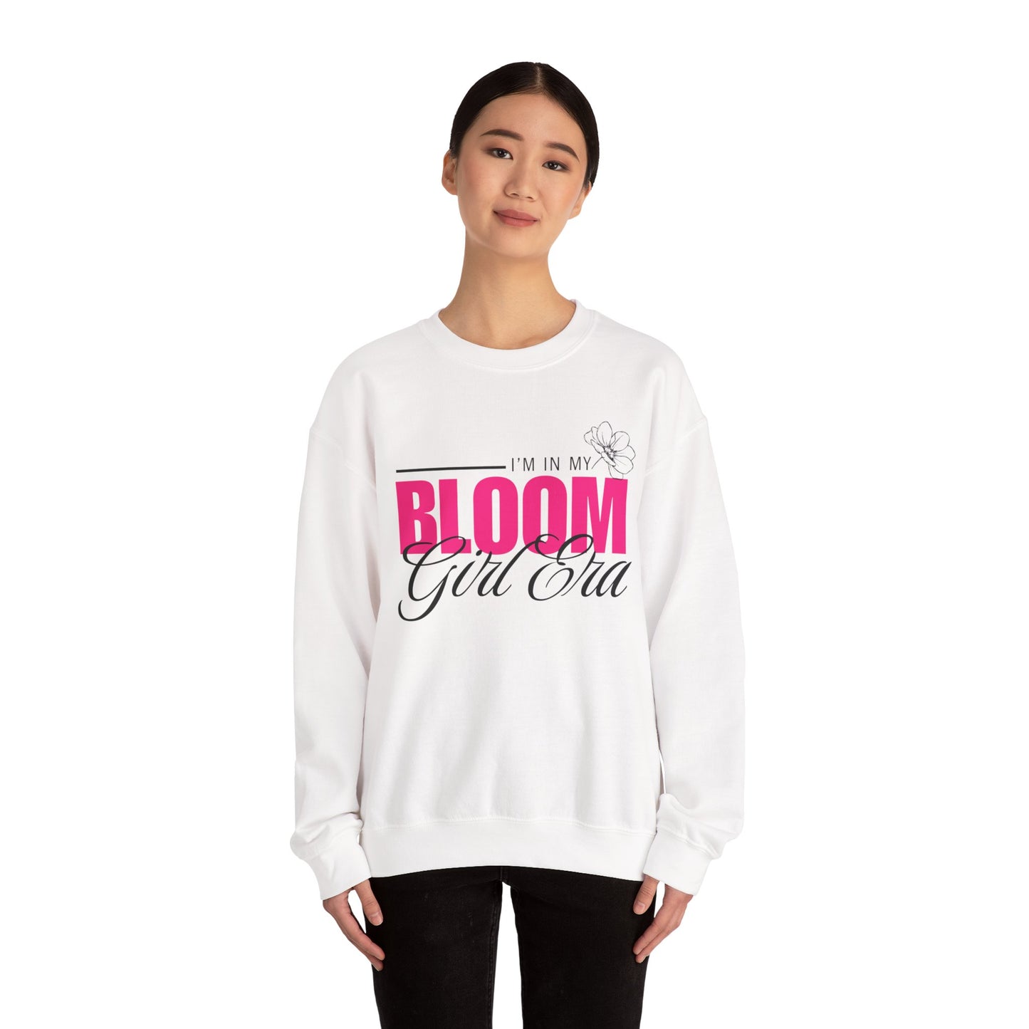 Bloom Girl Era Unisex Heavy Blend™ Crewneck Sweatshirt