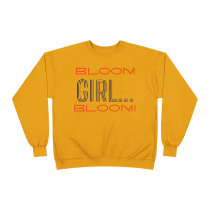 Triple Bloom Unisex EcoSmart® Crewneck Sweatshirt