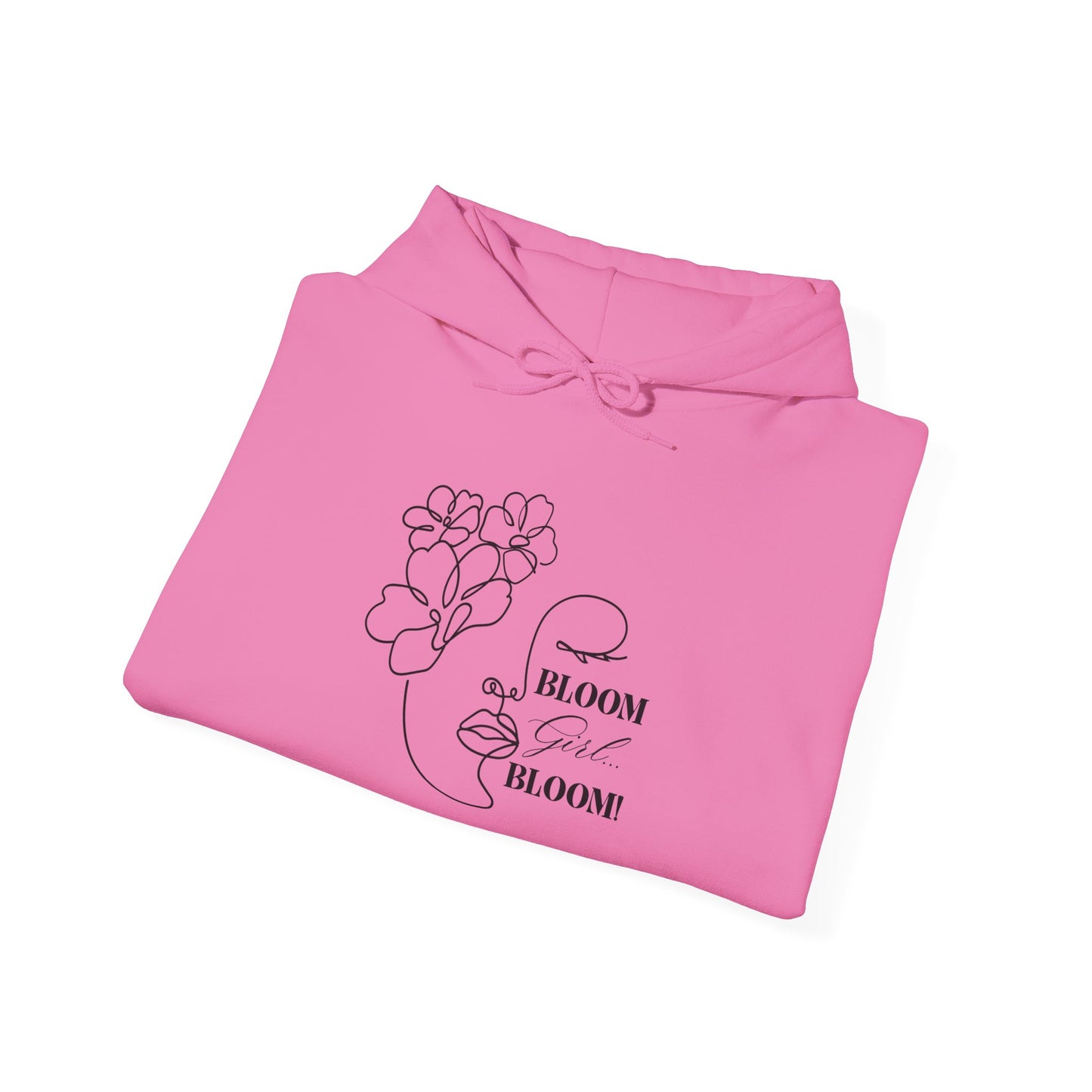 Bloom Face Unisex Heavy Blend™ Hooded Sweatshirt | “I’m In My BLOOM Girl Era” Pullover