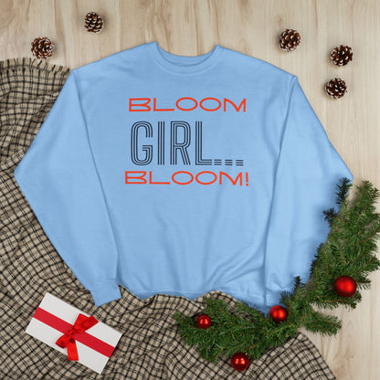 Triple Bloom Unisex EcoSmart® Crewneck Sweatshirt