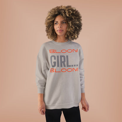 Triple Bloom Unisex EcoSmart® Crewneck Sweatshirt