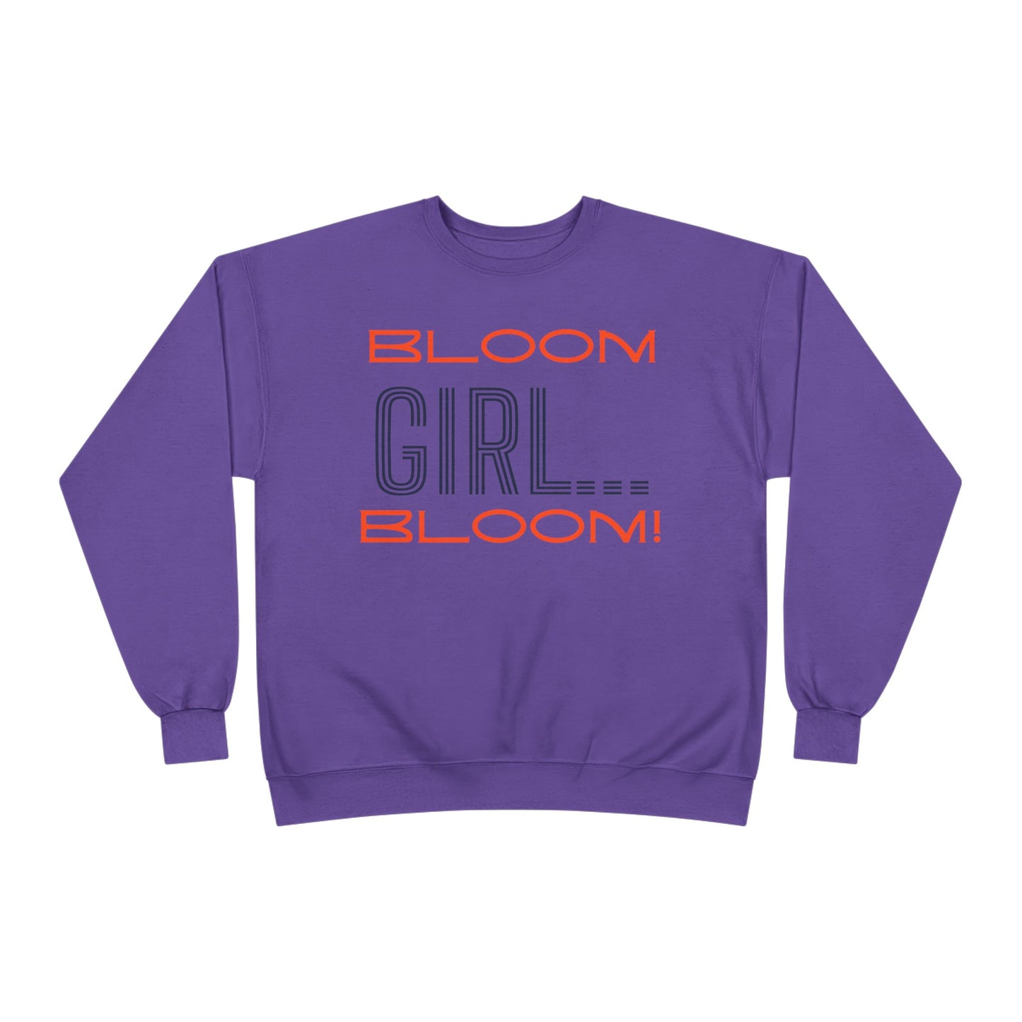 Triple Bloom Unisex EcoSmart® Crewneck Sweatshirt