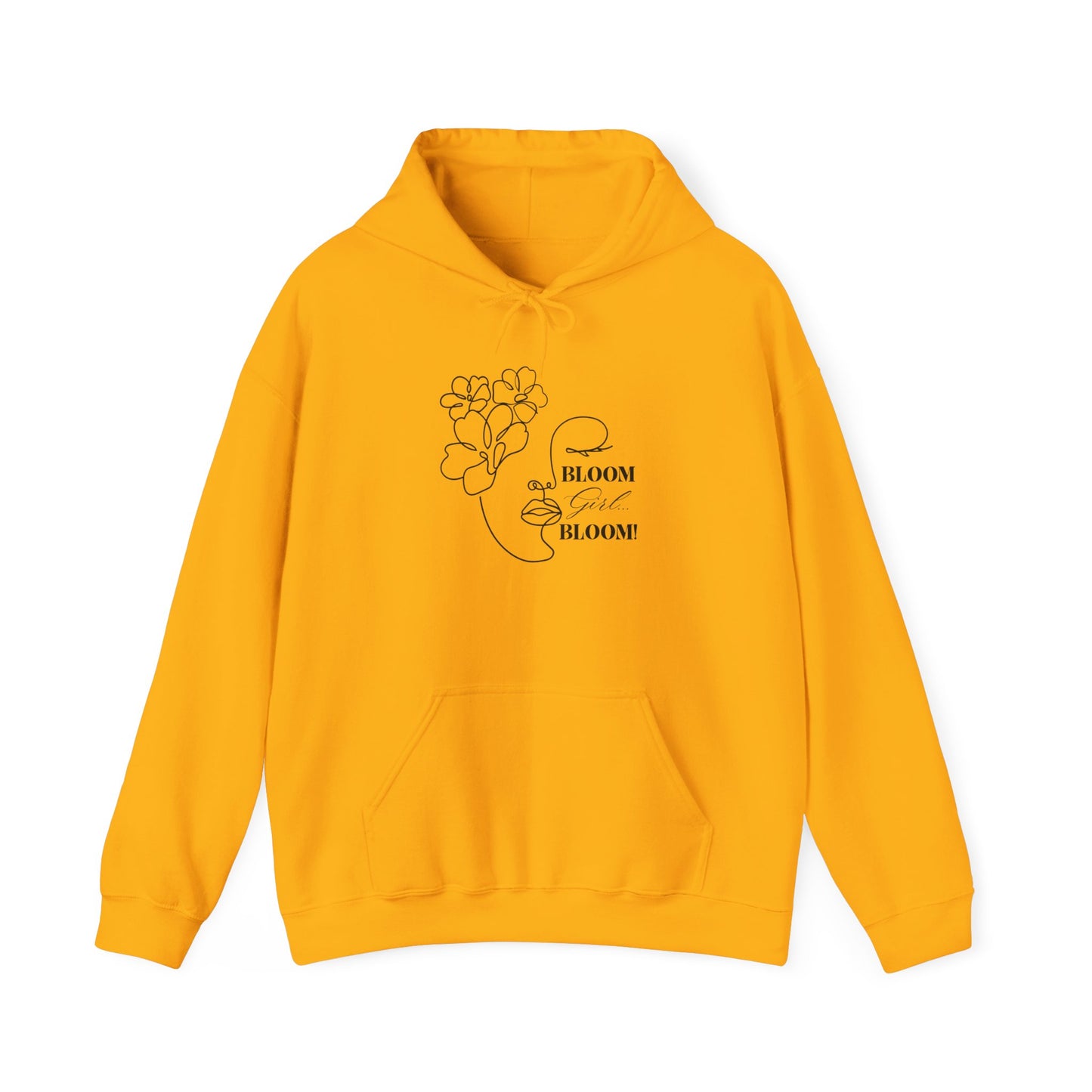 Bloom Face Unisex Heavy Blend™ Hooded Sweatshirt | “I’m In My BLOOM Girl Era” Pullover