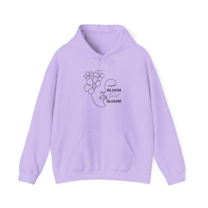 Bloom Face Unisex Heavy Blend™ Hooded Sweatshirt | “I’m In My BLOOM Girl Era” Pullover