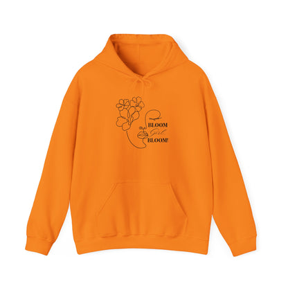 Bloom Face Unisex Heavy Blend™ Hooded Sweatshirt | “I’m In My BLOOM Girl Era” Pullover