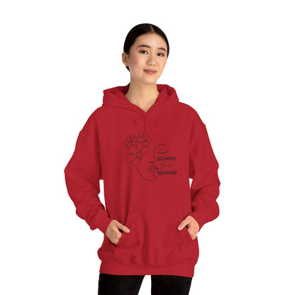 Bloom Face Unisex Heavy Blend™ Hooded Sweatshirt | “I’m In My BLOOM Girl Era” Pullover