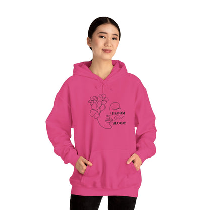 Bloom Face Unisex Heavy Blend™ Hooded Sweatshirt | “I’m In My BLOOM Girl Era” Pullover