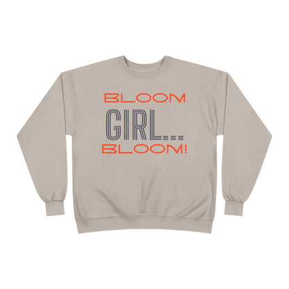 Triple Bloom Unisex EcoSmart® Crewneck Sweatshirt