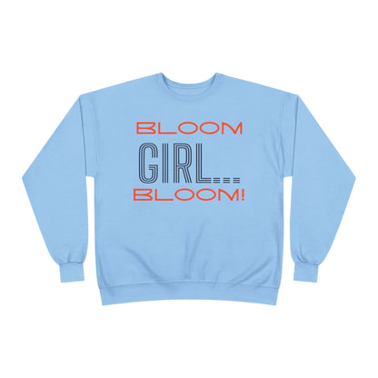 Triple Bloom Unisex EcoSmart® Crewneck Sweatshirt