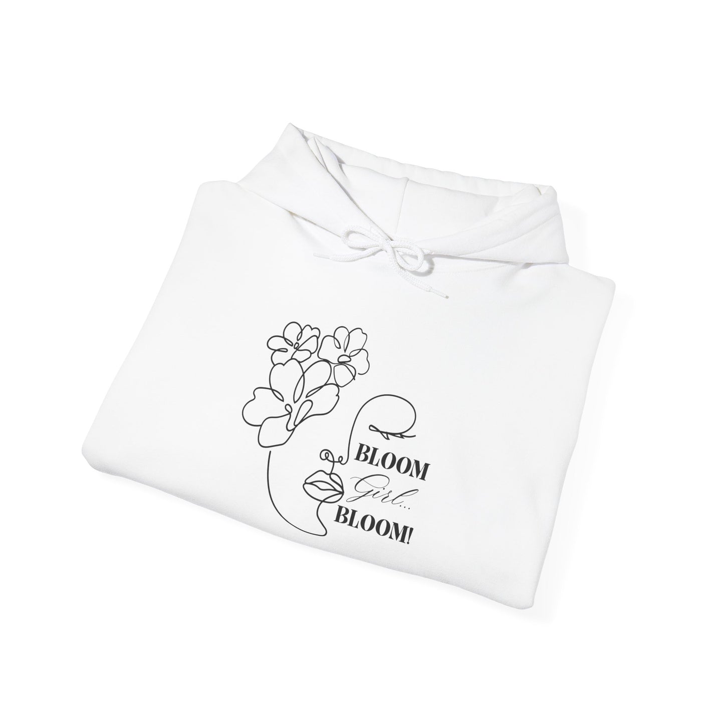 Bloom Face Unisex Heavy Blend™ Hooded Sweatshirt | “I’m In My BLOOM Girl Era” Pullover
