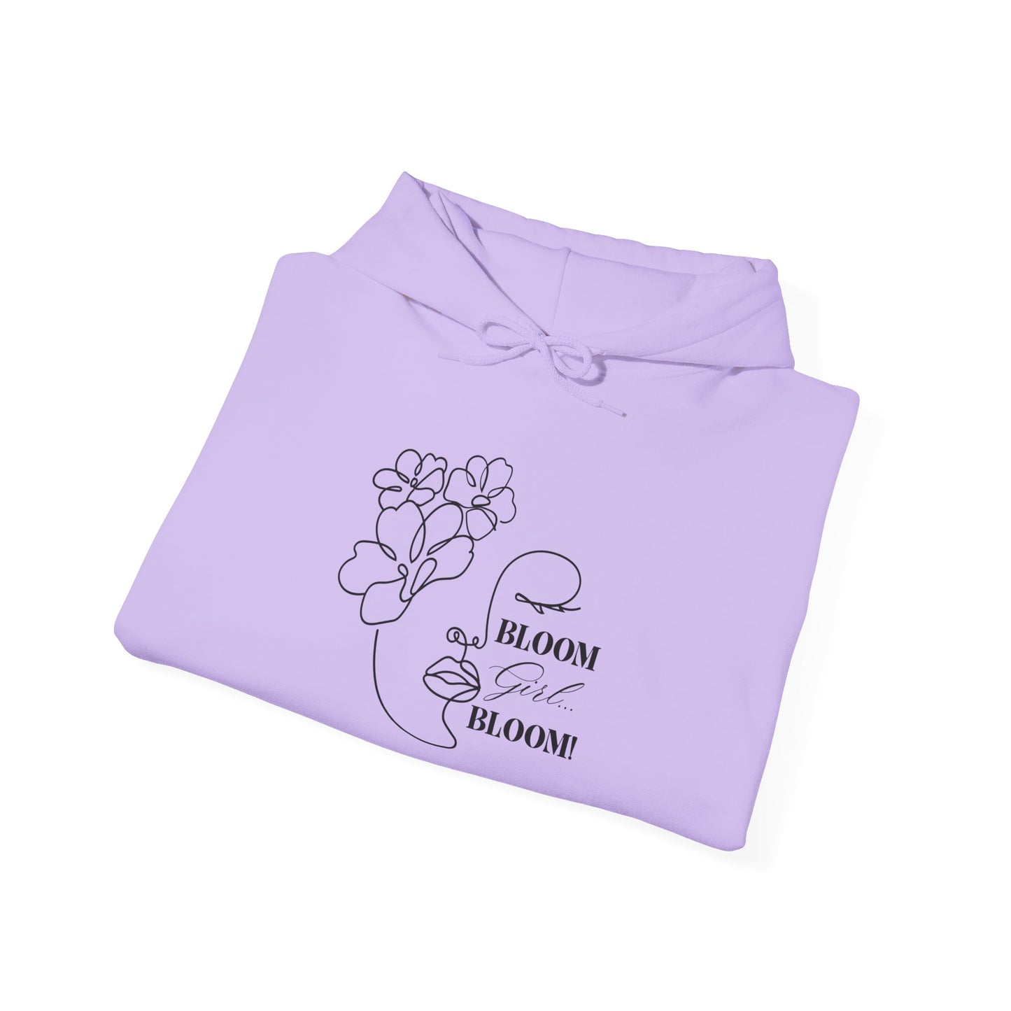Bloom Face Unisex Heavy Blend™ Hooded Sweatshirt | “I’m In My BLOOM Girl Era” Pullover
