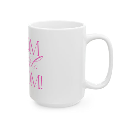 Signature Logo Ceramic Mug – 11 oz & 15 oz | “BLOOM Girl Era” Drinkware