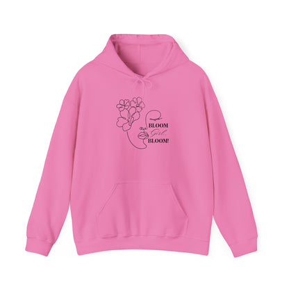 Bloom Face Unisex Heavy Blend™ Hooded Sweatshirt | “I’m In My BLOOM Girl Era” Pullover