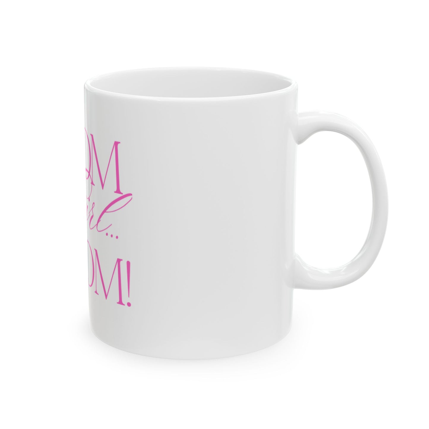 Signature Logo Ceramic Mug – 11 oz & 15 oz | “BLOOM Girl Era” Drinkware
