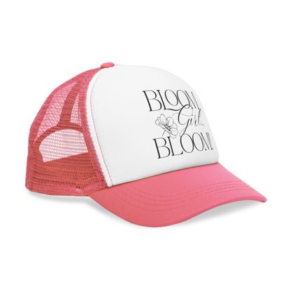 Signature Logo Unisex Mesh Cap | “I’m in my BLOOM Girl Era” Graphic Trucker Hat