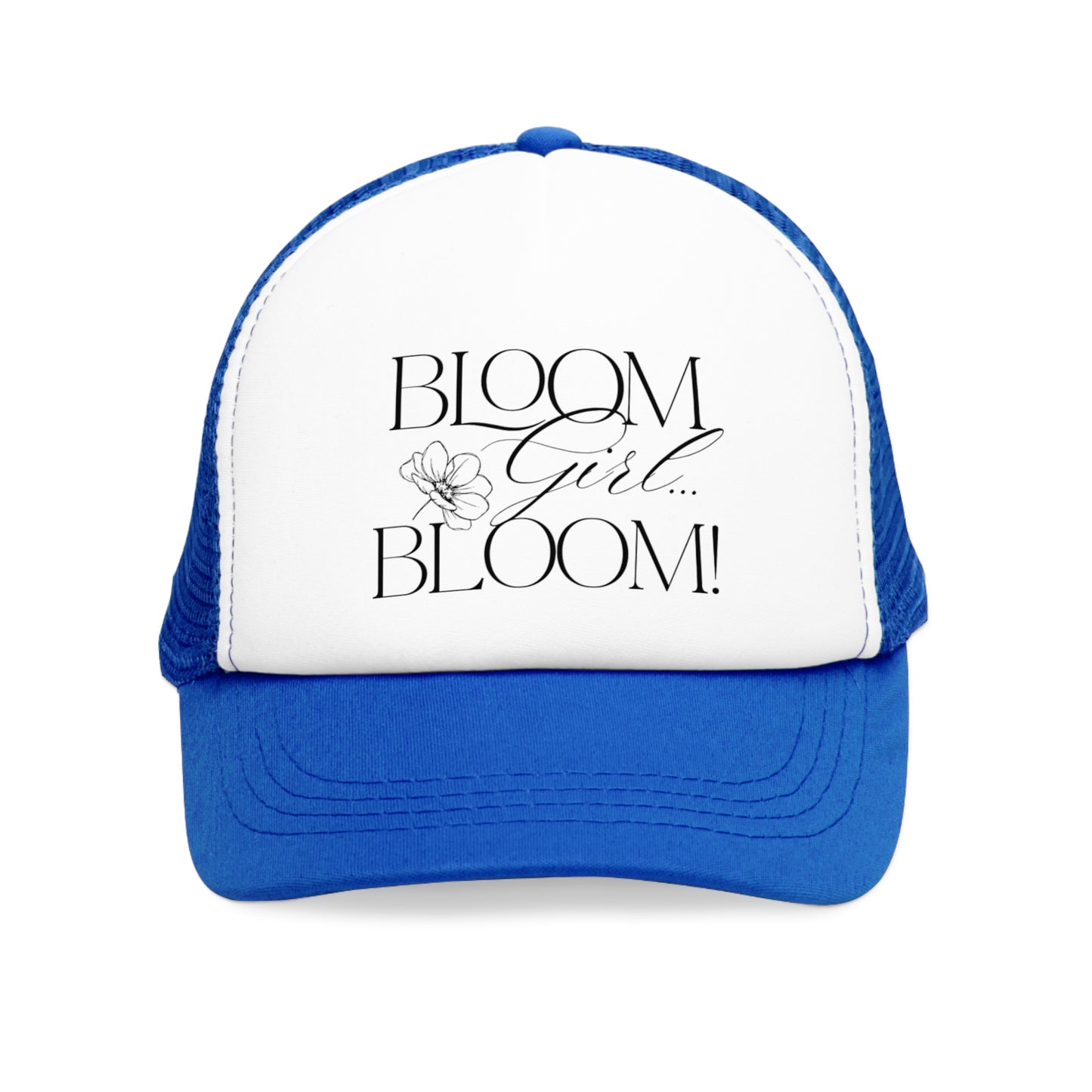 Signature Logo Unisex Mesh Cap | “I’m in my BLOOM Girl Era” Graphic Trucker Hat