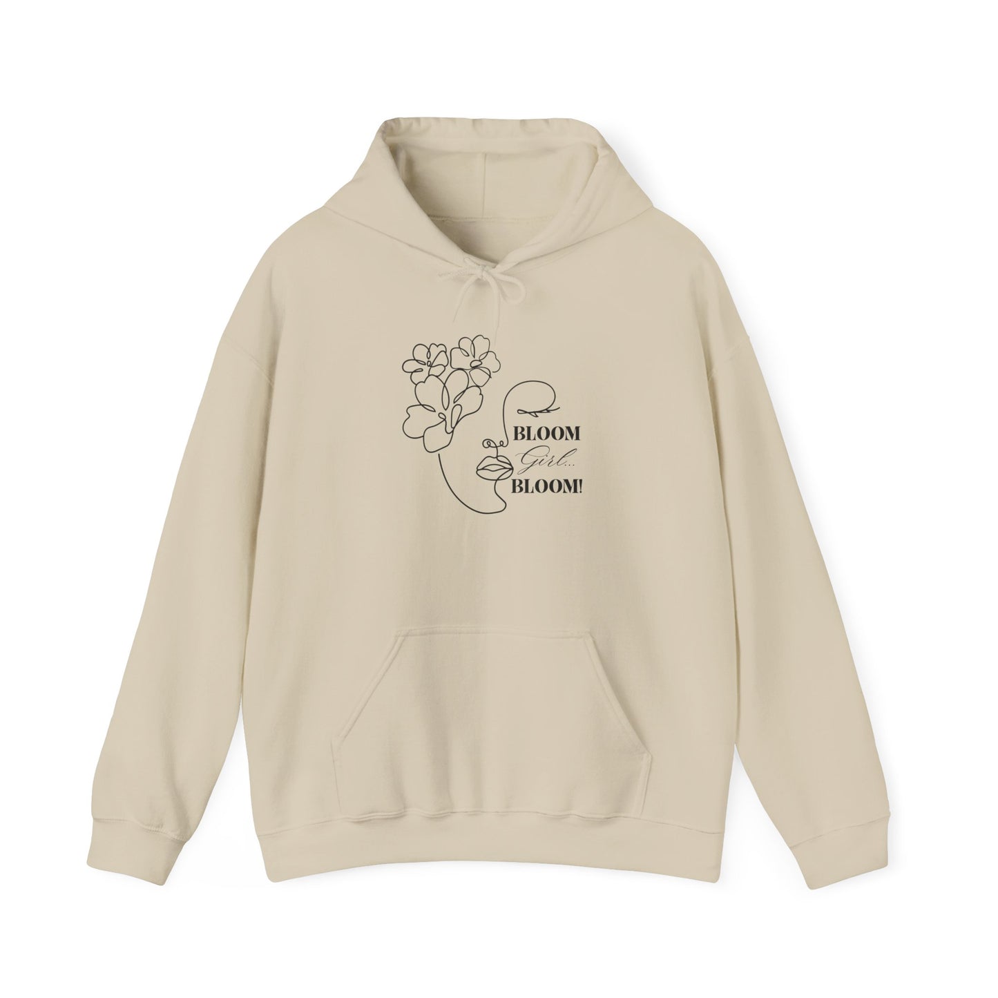 Bloom Face Unisex Heavy Blend™ Hooded Sweatshirt | “I’m In My BLOOM Girl Era” Pullover