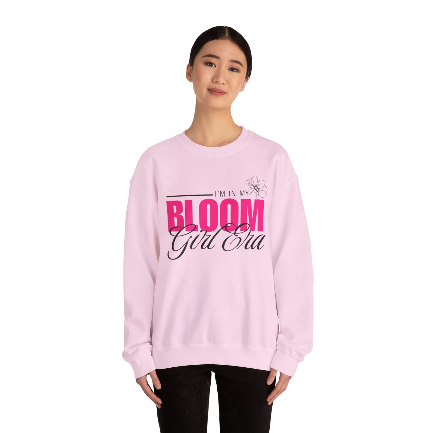 Bloom Girl Era Unisex Heavy Blend™ Crewneck Sweatshirt