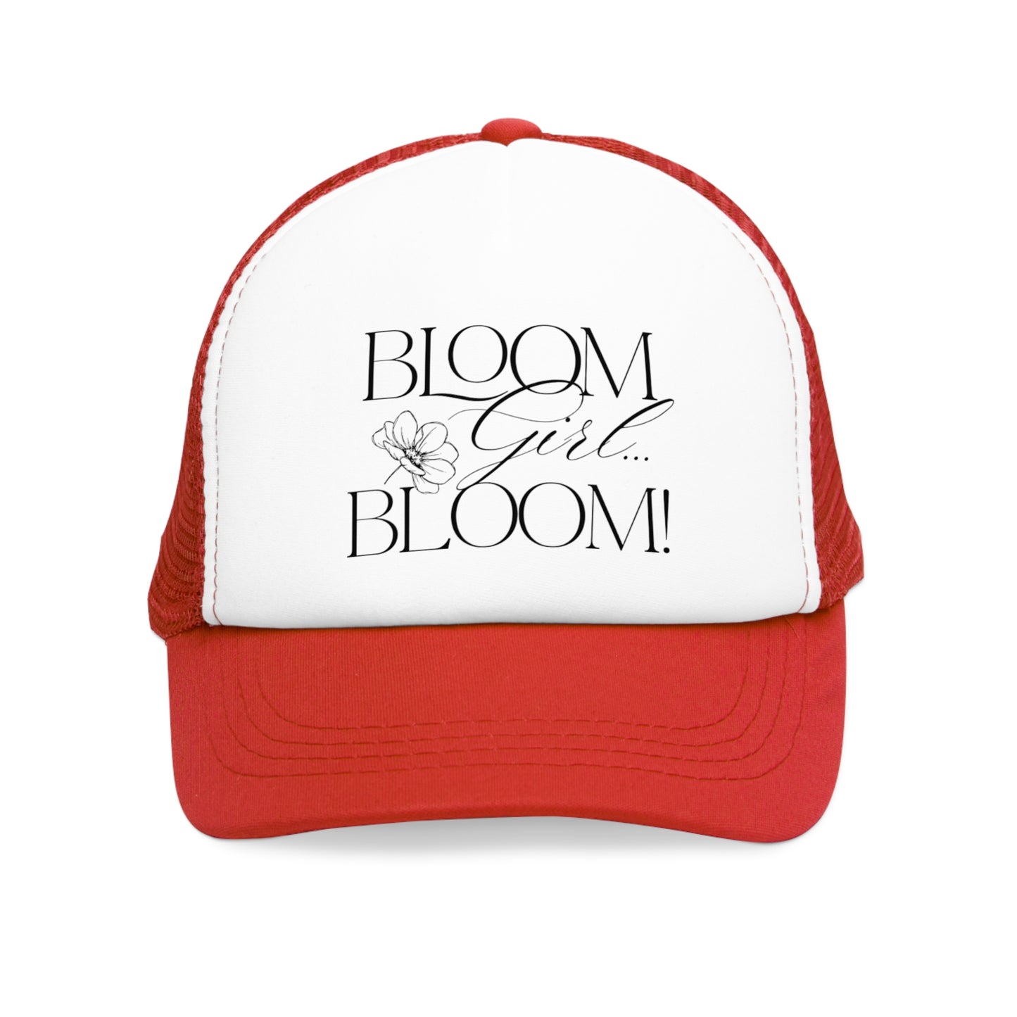 Signature Logo Unisex Mesh Cap | “I’m in my BLOOM Girl Era” Graphic Trucker Hat