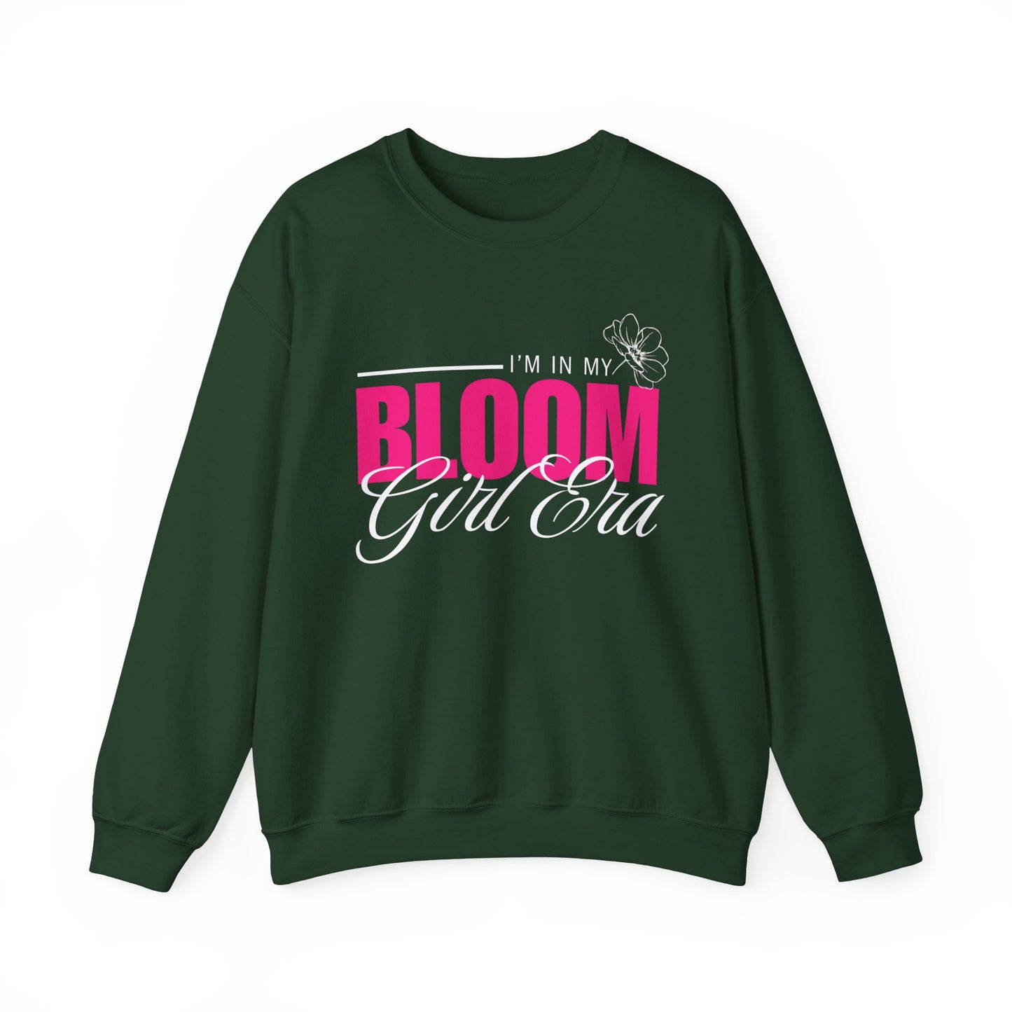Bloom Girl Era Unisex Heavy Blend™ Crewneck Sweatshirt