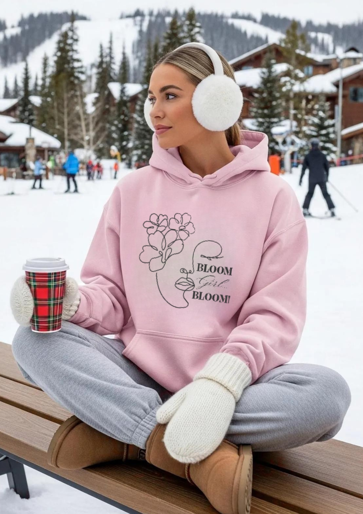 Bloom Face Unisex Heavy Blend™ Hooded Sweatshirt | “I’m In My BLOOM Girl Era” Pullover